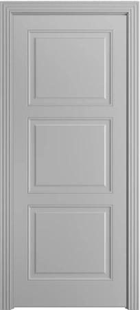 Межкомнатная дверь «Бьянка-8 ДГ» 2000 x 900 Светло серая