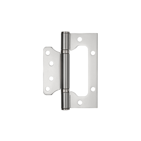 Петля Ajax (Аякс) универсальная без врезки IN4000W SSC (100/P-2B 100x2,3) сатин.хром