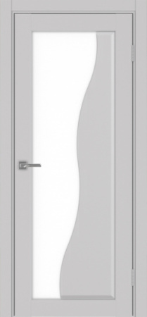 Сицилия_720.21 ЭКО-шпон 70*200 Пепельный LACбелый