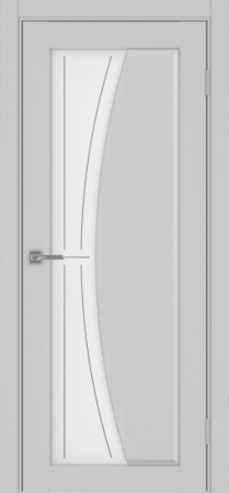 Сицилия_721.21 ЭКО-шпон 80*200 Пепельный Стекло Линии