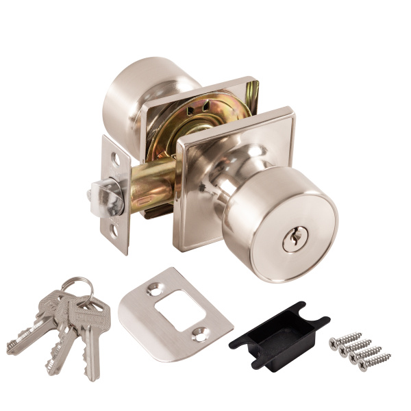 Ручка Punto (Пунто) защелка DK772/BL SN-ET (кл./фик.) никель