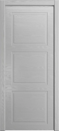 Межкомнатная дверь «ID-Лайн 3 ДГ» 2000 x 800 Бьянко