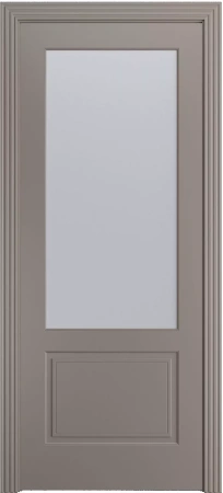 Межкомнатная дверь «Бруклин-2 ДО» 2000 x 700 Темно-серый