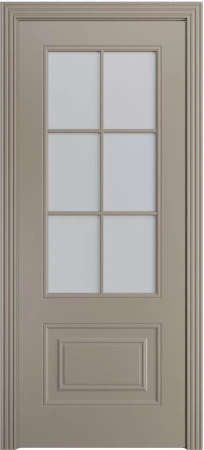 Межкомнатная дверь «Версаль-1Ф Loft (6) ДО» 2000 x 600 latte