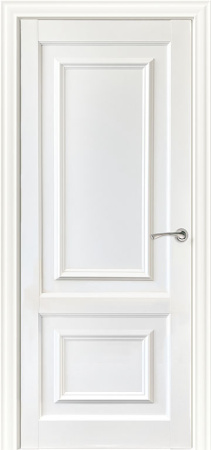 Дверь межкомнатная Багет Классик (Baget Classic) 50012 экошпон 600x2000 Белый