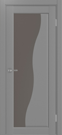 Сицилия_720.21 ЭКО-шпон 80*200 Серый Бронза матовое