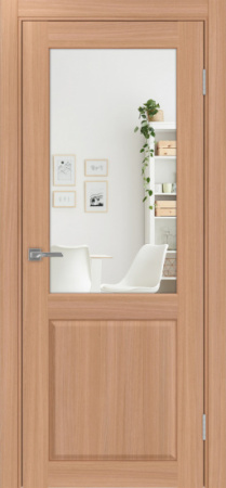 Сицилия_702.21 ЭКО-шпон 70*200 Ясень тёмный ЗеркалоЗеркало