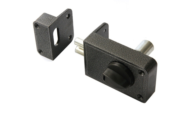 Замок Zenit (Зенит) накладной ЗН2-3 (серебро)