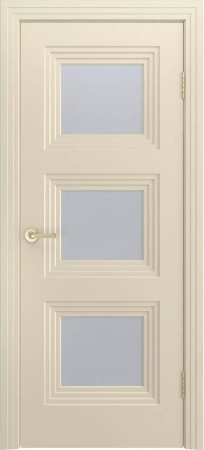 Межкомнатная дверь «Каролина-3 ДО» 2000 x 900 Крем
