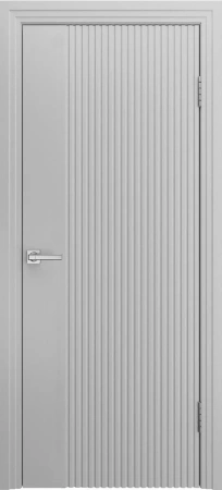 Межкомнатная дверь «Ультра-1 ДГ» 2000 x 800 RAL 9010