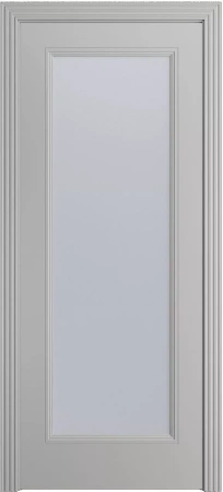 Межкомнатная дверь «Манхэттен-1 ДО» 2000 x 800 Грей