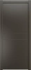 Межкомнатная дверь «ID-F, ДГ» 2000 x 800 Темно-серый
