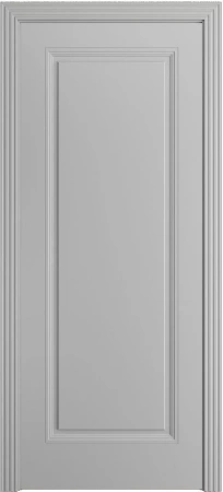Межкомнатная дверь «Манхэттен-1 ДГ» 2000 x 600 Белоснежный