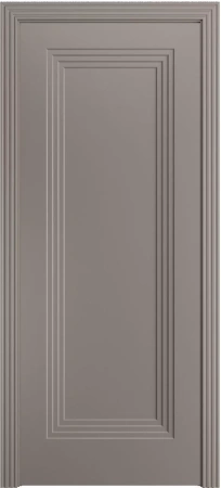 Межкомнатная дверь «Каролина-1 ДГ» 2000 x 600 Темно-серый