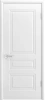 Межкомнатная дверь «Трио В1 ДГ» 2000 x 600 belyy