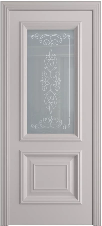 Межкомнатная дверь «Сорренто, ДO» 2000 x 900 Бежевый