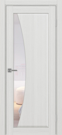 Сицилия_722.21 ЭКО-шпон 80*200 Ясень серебристый Прозрачное