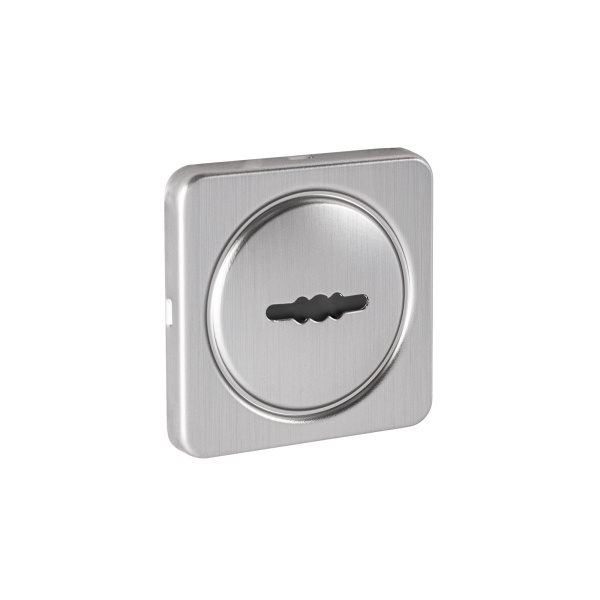 Накладка Fuaro (Фуаро) на сувальдный замок ESC.S-auto.MSC/K.62 с авт.шторками SSC-16 сатинированный хром (1шт.)