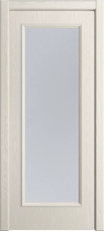 Межкомнатная дверь «Палермо-3, ДO» 2000 x 600 Белоснежный