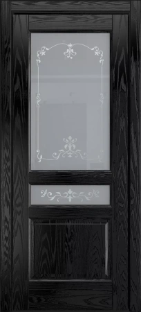 Межкомнатная дверь «Ребекка ДО» 2000 x 600 Неро