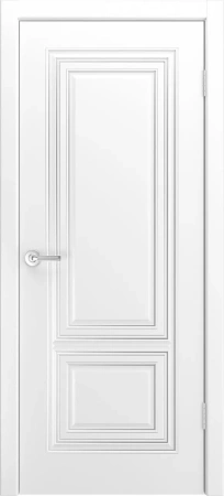 Межкомнатная дверь «Фави В0 ДГ» 2000 x 600 belyyspatinoyserebro